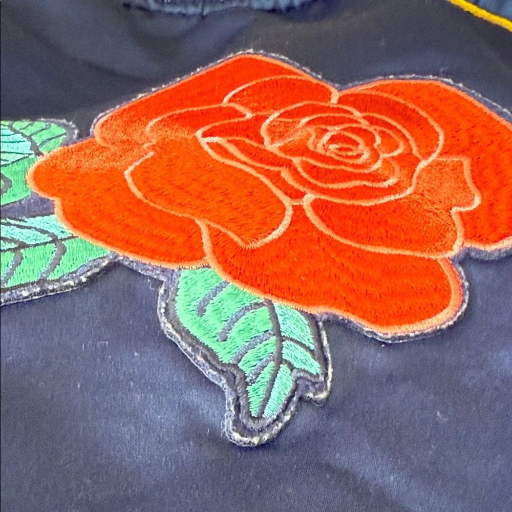 Disney Belle Blue and Gold Bomber Jacket small - Picture 11 of 13